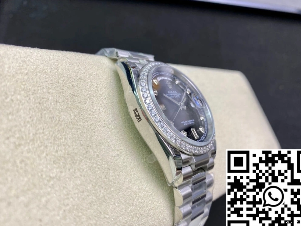 Rolex EW 118346 36MM Date Bezel Day Factory Diamond-set 0115